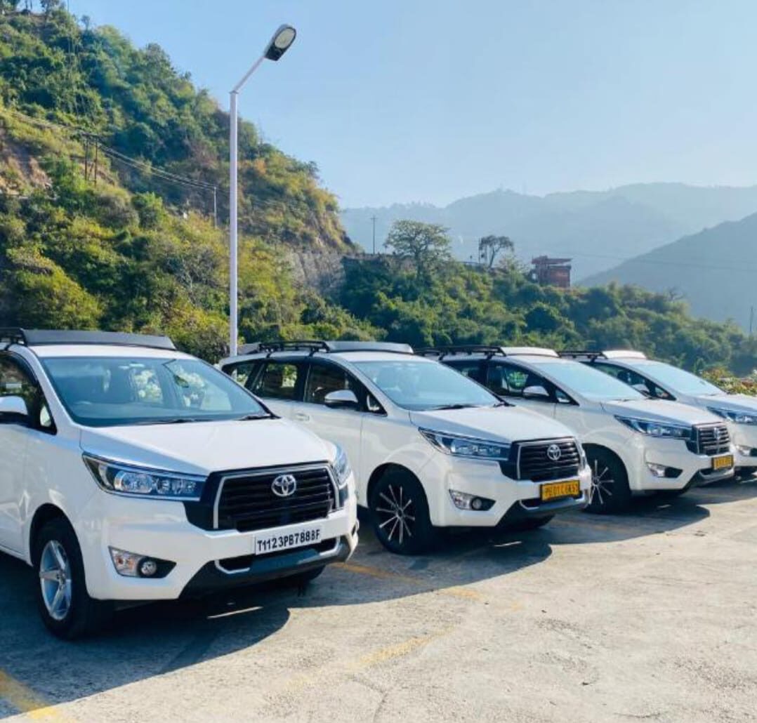 Toyota Innova Crysta taxi in Chandigarh for premium outstation travel