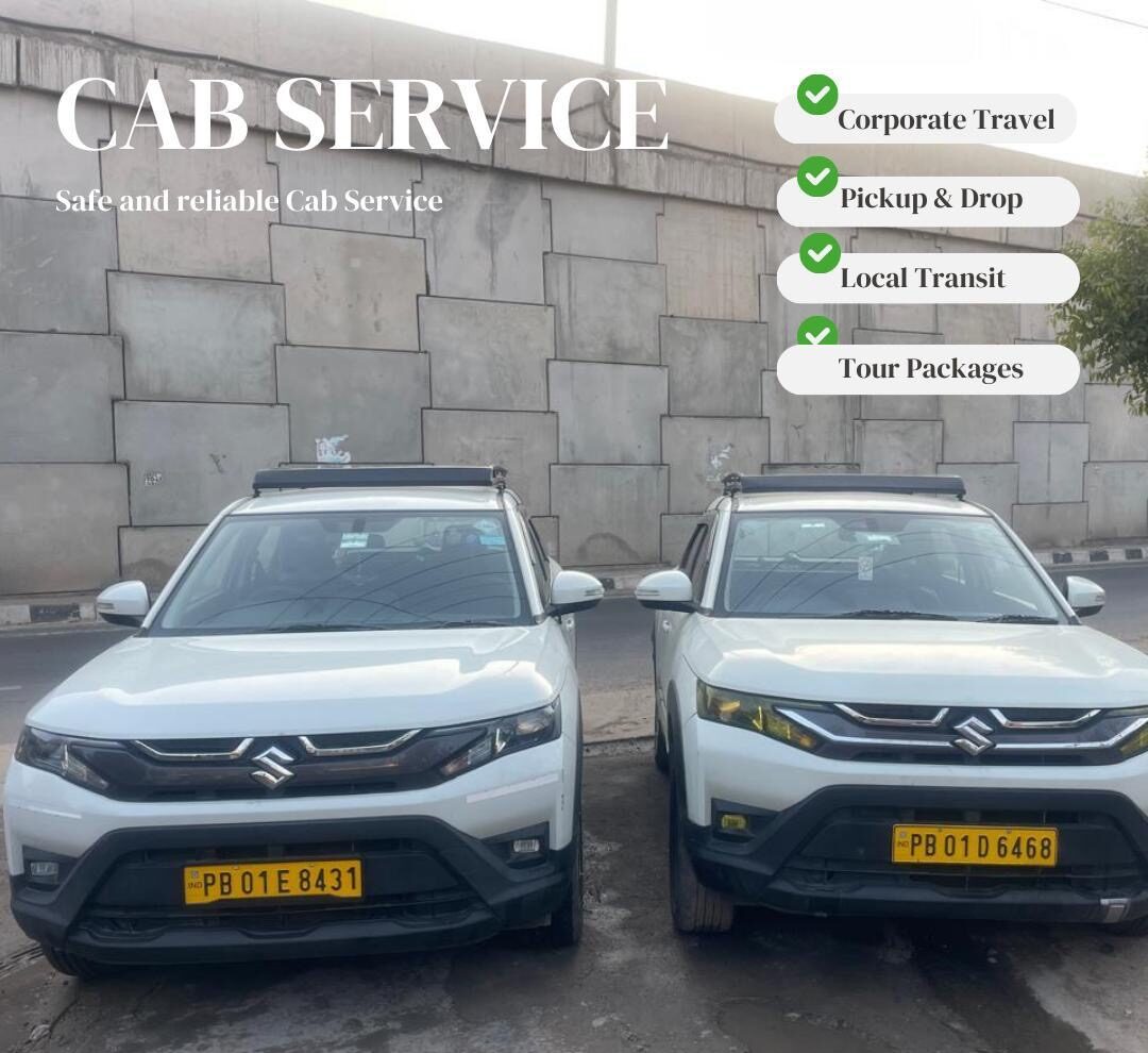 Maruti Brezza cab in Chandigarh for outstation and highway travel